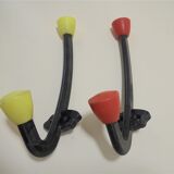 Pair of vintage hooks