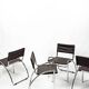 Ensemble de 4 chaises « Lira » de Gae Aulenti – années 1970