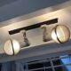 Vintage Track Ceiling Light • Micro Pin Spots • Erco • 1975