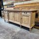 Aero-sanded cherry wood enfilade