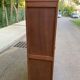 Large Art Deco Display Library stripped in solid mahogany 1930 200cm