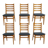 Series of 6 Benze Sitzmöbel chairs