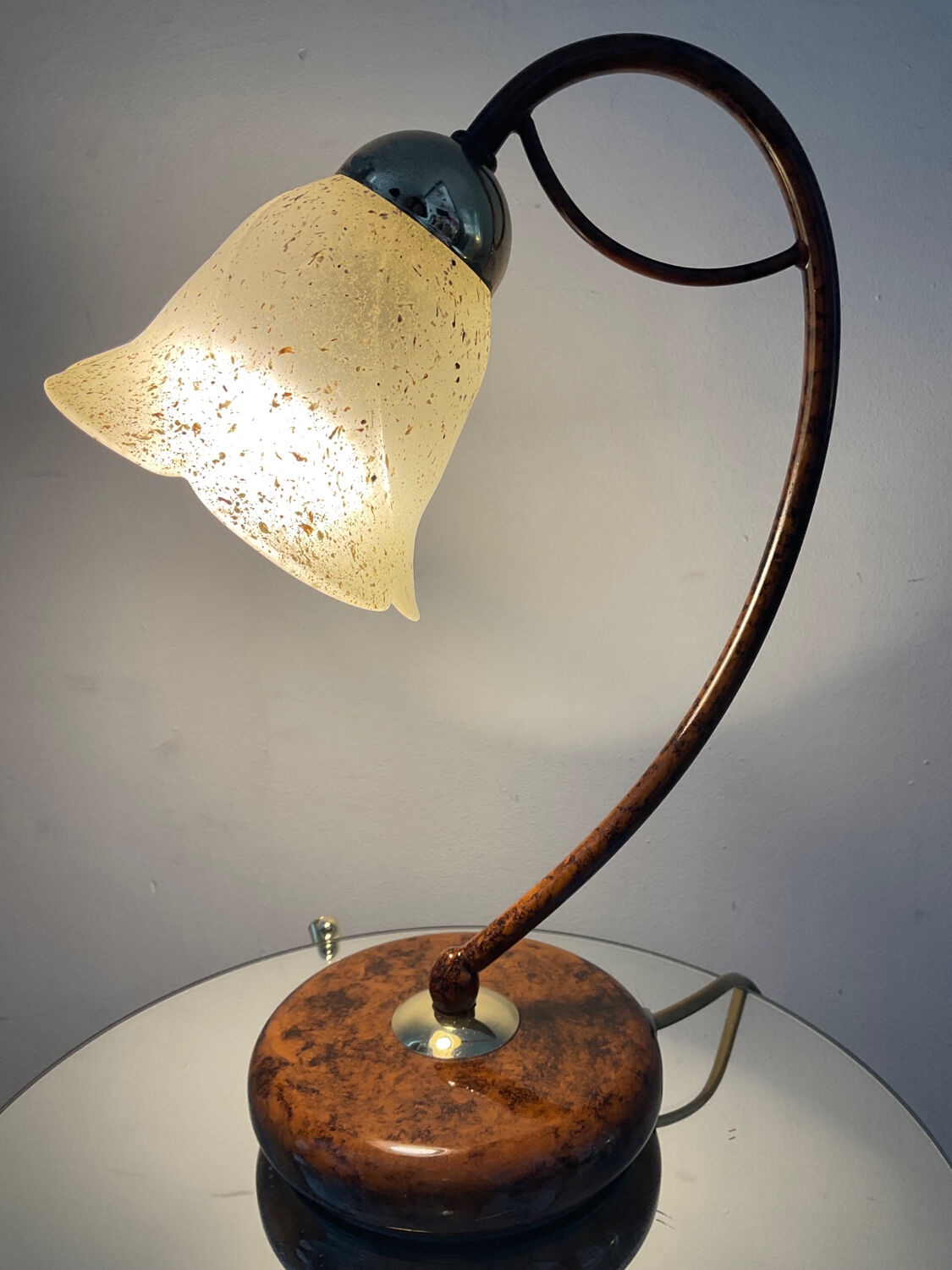 Pair of Italian lamps from the 70s-80s