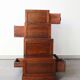 Meuble escaliers, en bois massif, mid century.