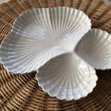 Plat en porcelaine blanche