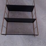 Vintage string metal shelves