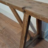Antique pine bench