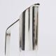 Riedel Mesa Elegant Silver & Crystal Carafe, Decanter, Pitcher, Italy, 1980s