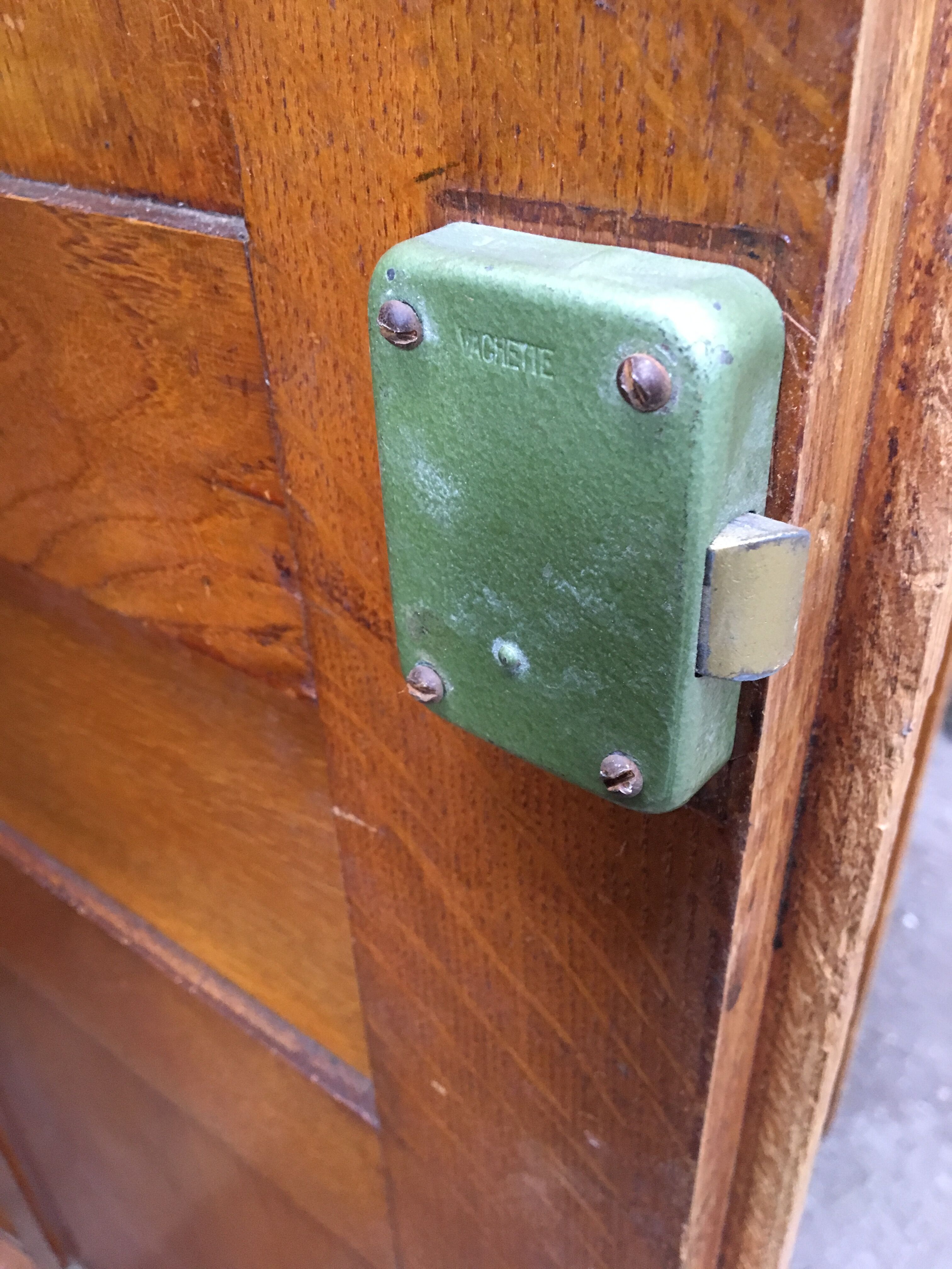 30s Oak cloakroom from the national bank in France