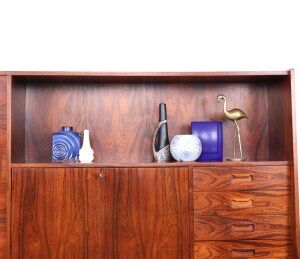 Vintage Dutch design sideboard with asymmetrical layout, 1960s