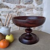 Wooden fruit bowl