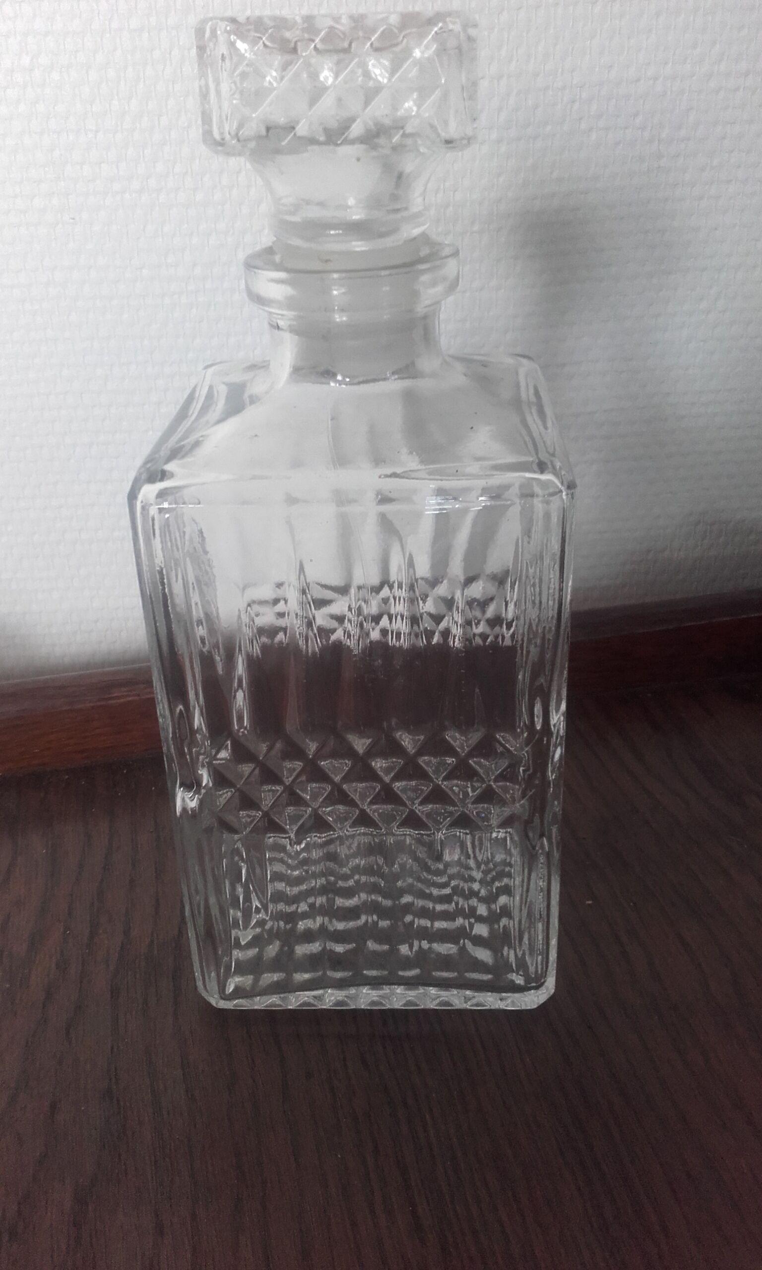 Vintage whiskey carafe