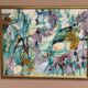 Huile sur toile suédoise – “composition” attribuée à gunnar alvarna