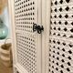 Rattan and caned buffet