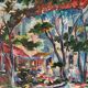 Landscape Russian school signed