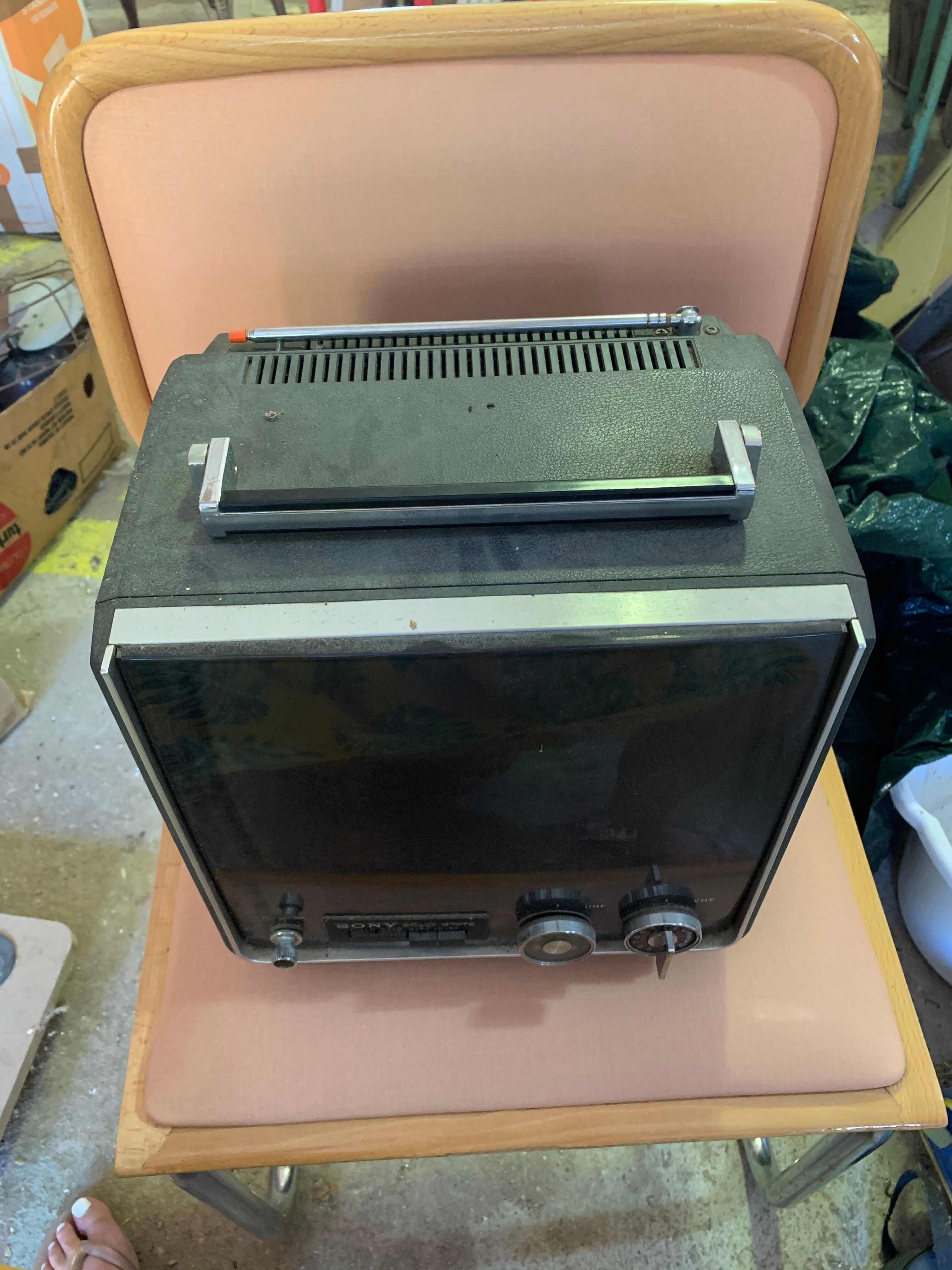 Sony Solid State Vintage Television