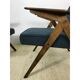 Pair of chairs bunny type 300 177, by J. Chierowski, 1960