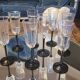 Octime 80's champagne glasses