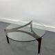 Table basse en palissandre par Sven Ellekaer pour Christian Linneberg Mobelfabrik, années 1960