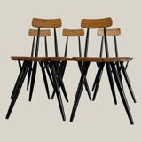 Dining set Ilmari Tapiovaara model Pirrka for Laukaan Puu 1950’s