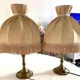Lot 2 lampes de chevet anciennes