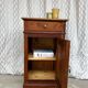 Vintage bedside table in solid wood