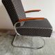 Cantilever Steel Armchairs K108 (S411) by Kovona, 1940-50s