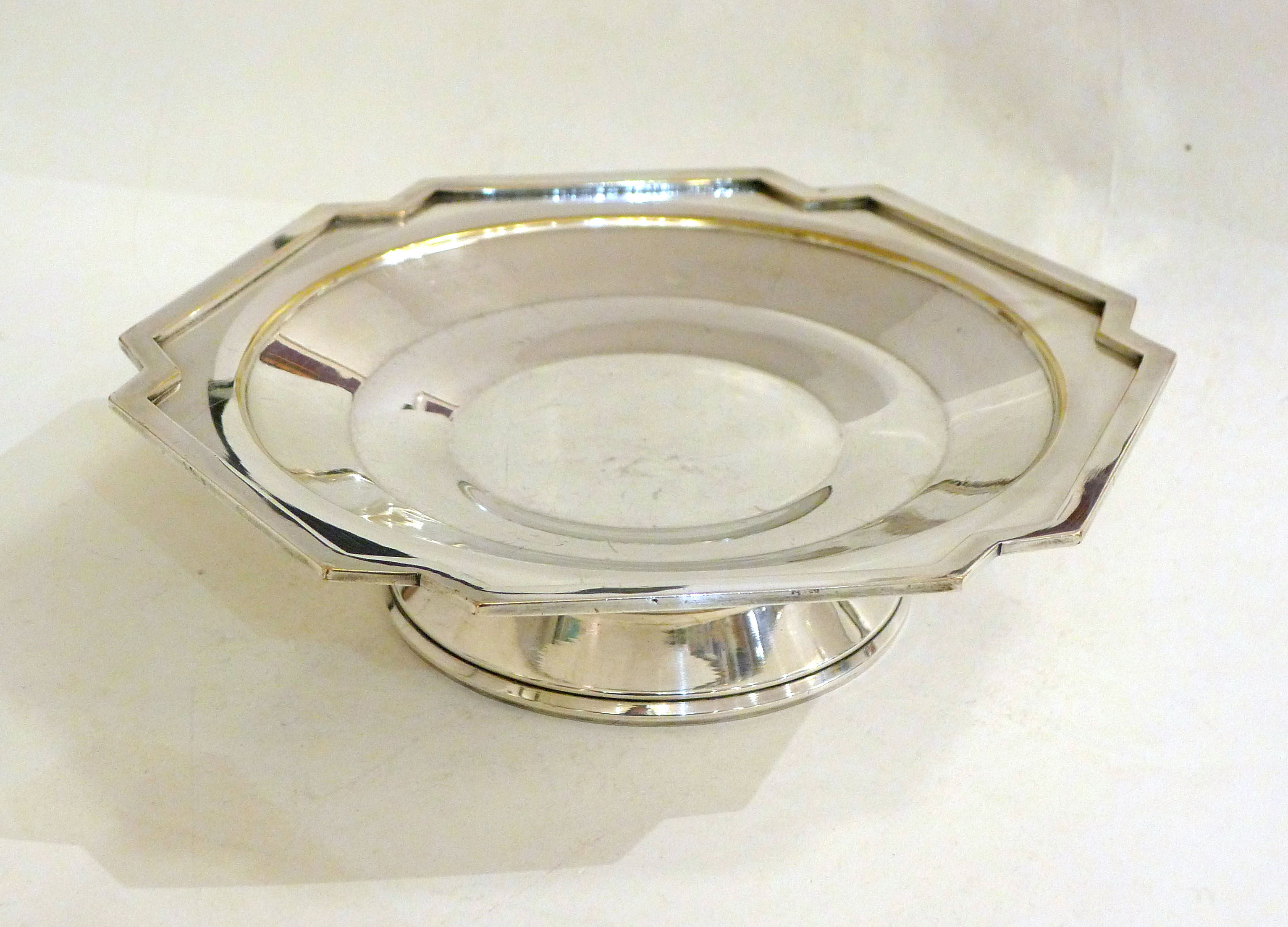 Art Deco silver standing cup