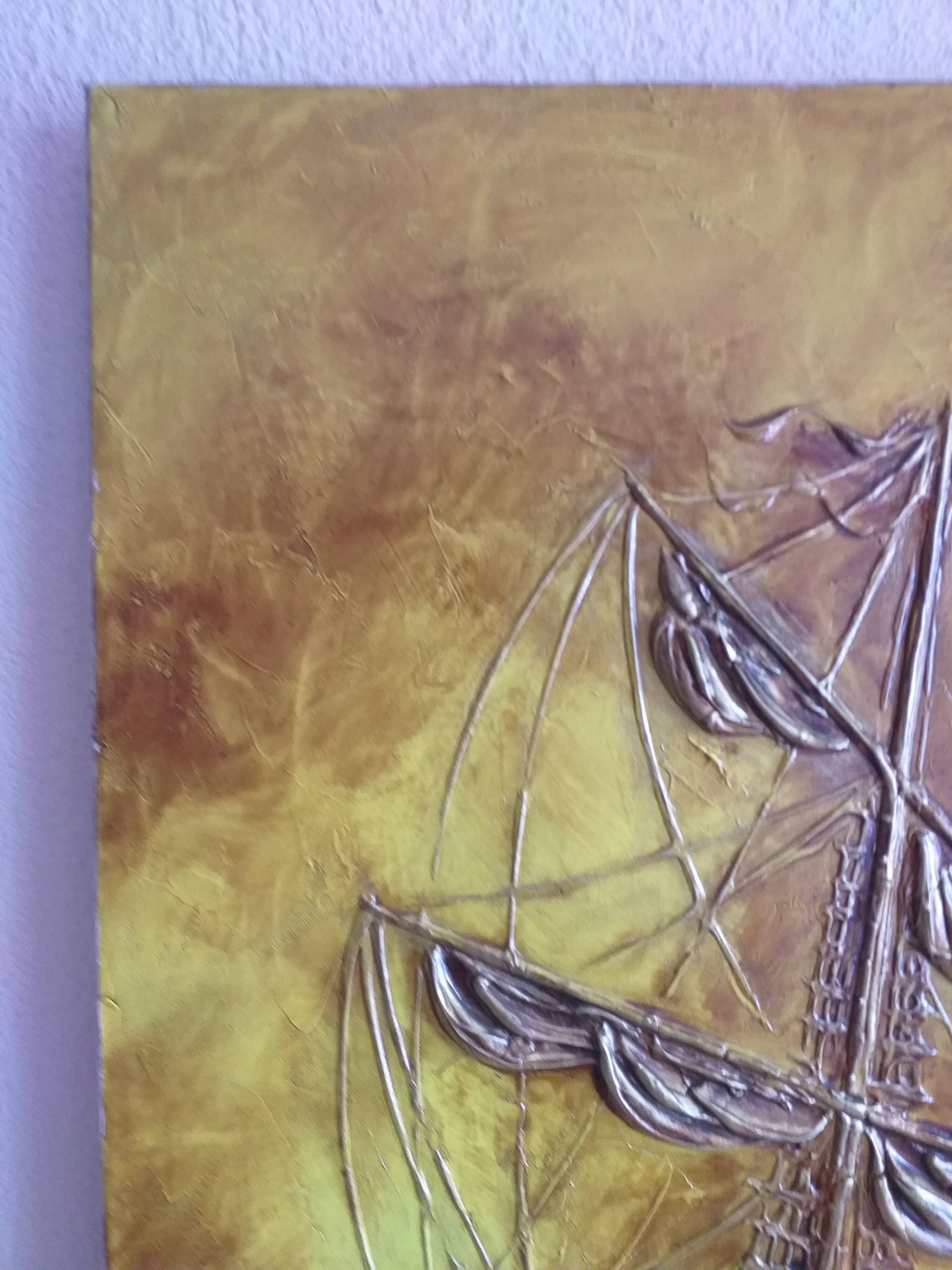 Painting on canvas by b.denoun