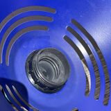 Postmodern blue metal pendant light Glossy