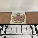 Porte revues fer forgé et céramique