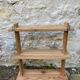 Vintage pine wall shelf