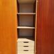 Vintage wardrobe dressing 3 doors