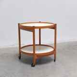 Serving trolley with reversible trays by Hans Bølling for Torben Ørskov, 1960s