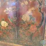 Chinese lacquer TV cabinet and bar
