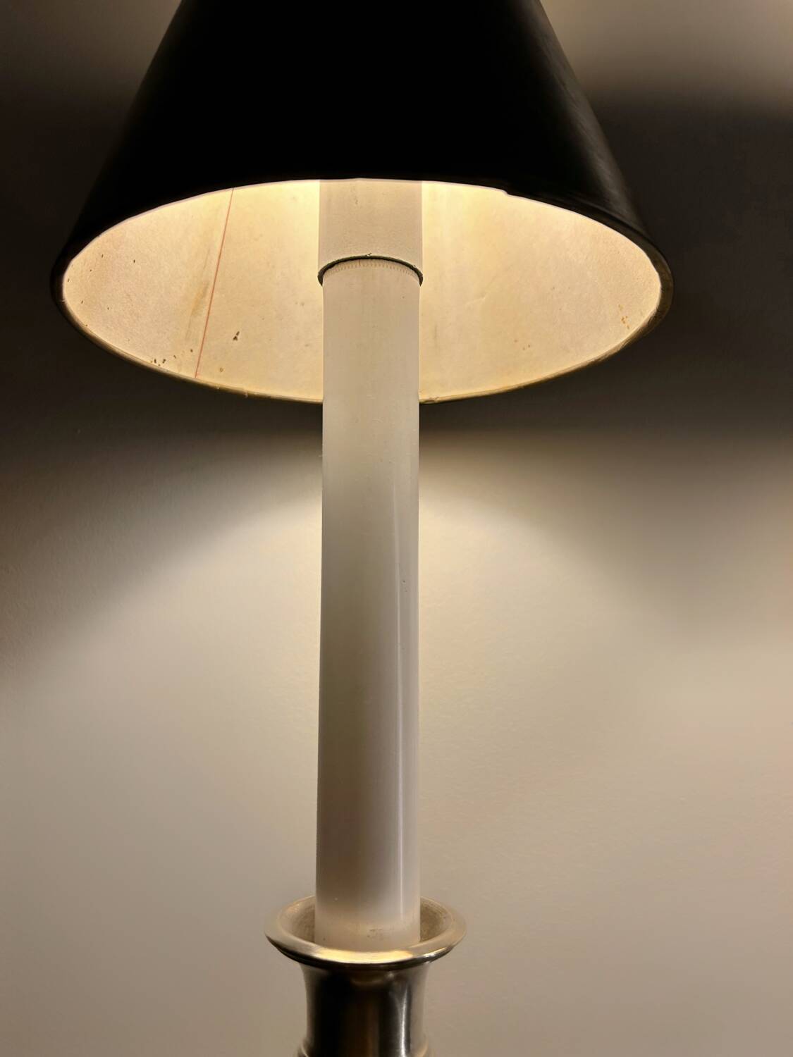 Old candlestick lamps (X2)