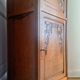 Large Art Deco music cabinet, antique bar, vintage console.