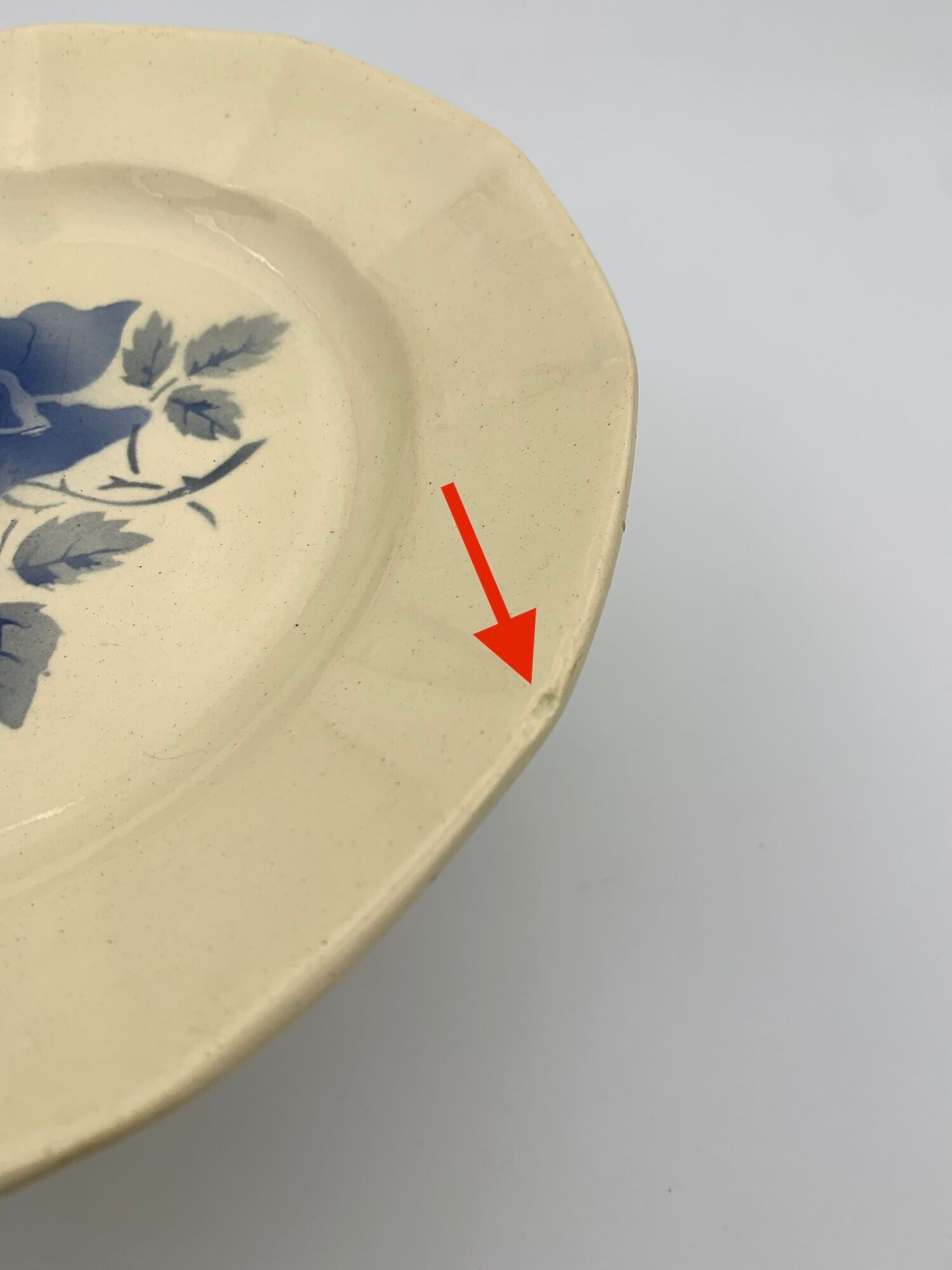8 assiettes à dessert vintage faïence terre de fer Digoin, années 1940