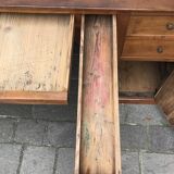 Louis Philippe desk in solid walnut
