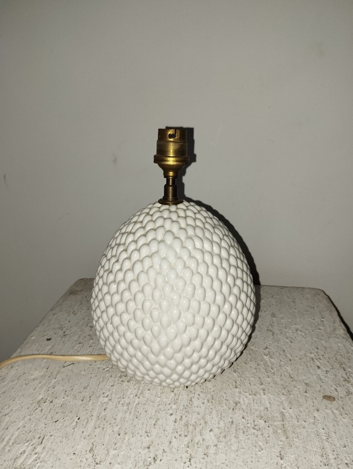 Ceramic lamp Italy 60s 70s