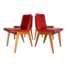 Ensemble de 4 chaises années 50 Guermonprez