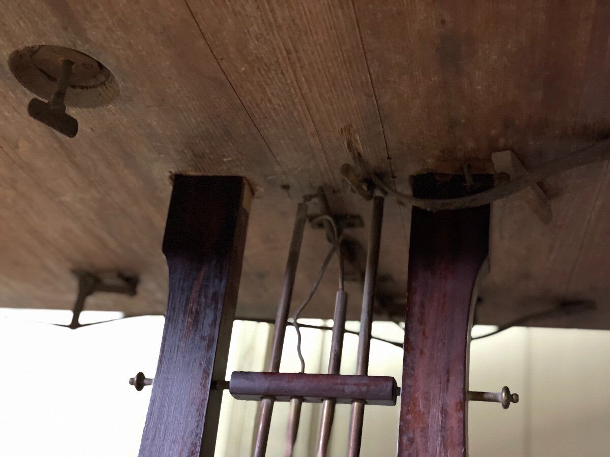 Piano table, Sébastien Evrard and Pierre Erard, in Paris around 1827.