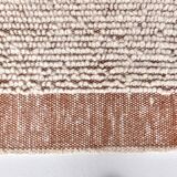 7x9 Terracotta White Turkish Vintage Rug 205x291Cm SK 242886