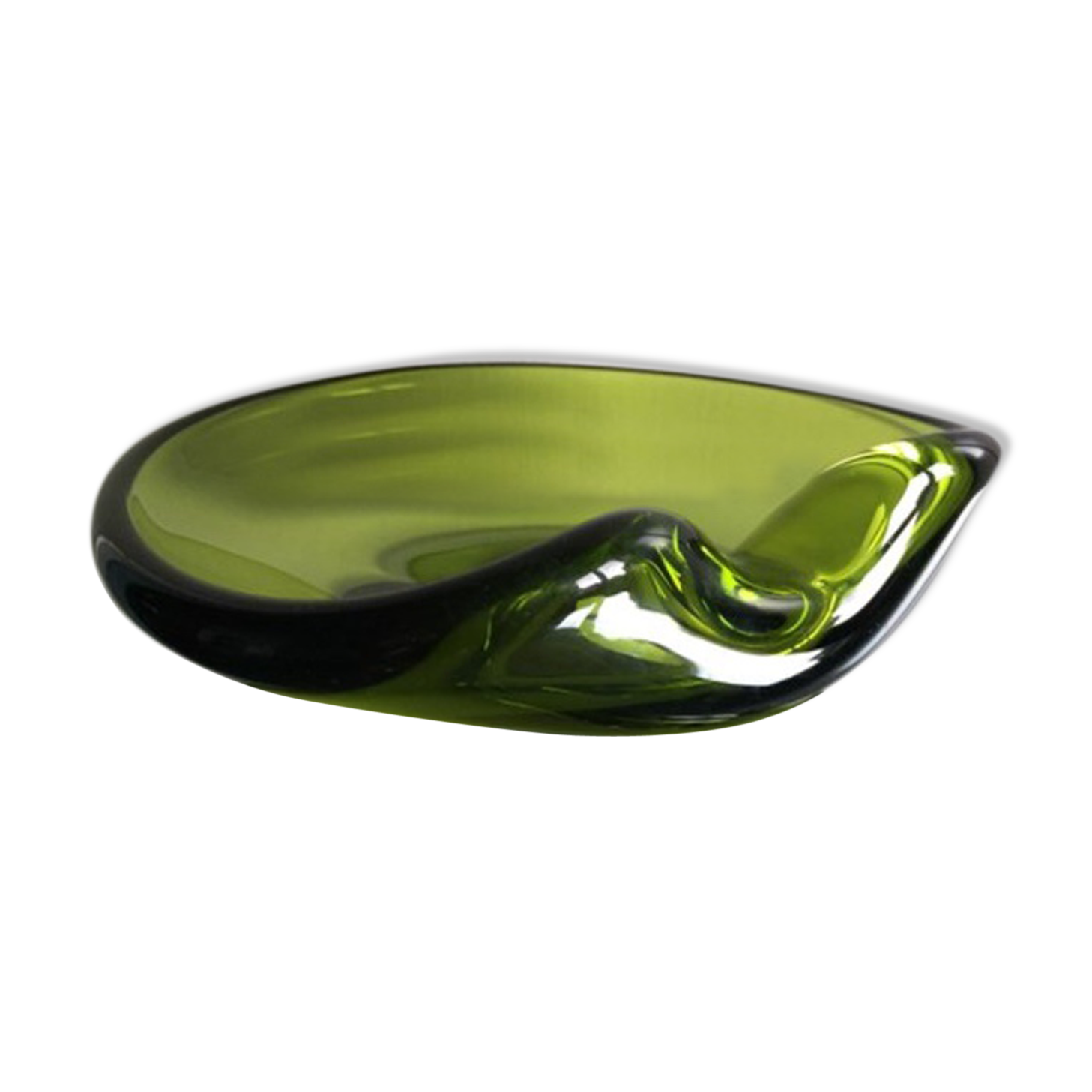 Sculptural Holmegaard bowl Danish 1950’s