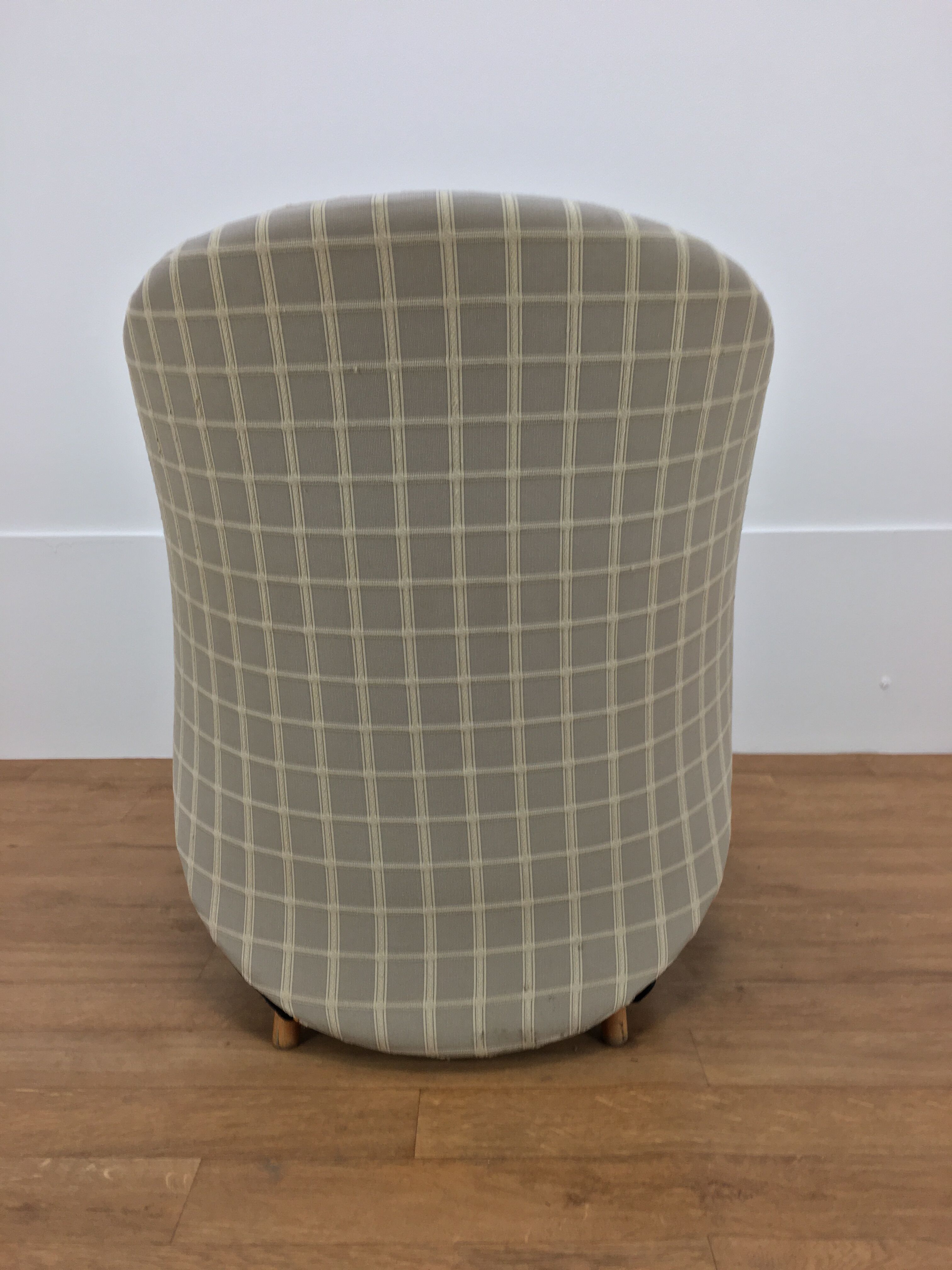 Pair of 80's Cinna design armchairs