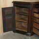 Hand-carved commode from 1685 with sideboards and side cupboards.
