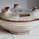 Flower vase in stoneware Ratilly / Pierlot / Puisaye