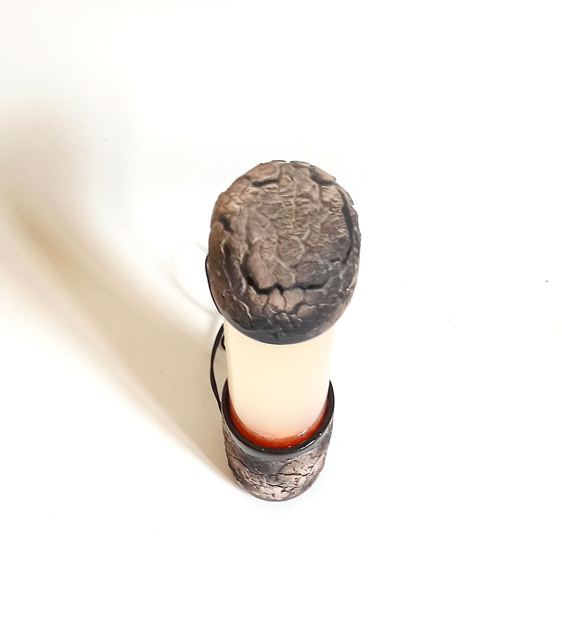 Ceramic lamp Fat Lava Luc Vallauris 70s
