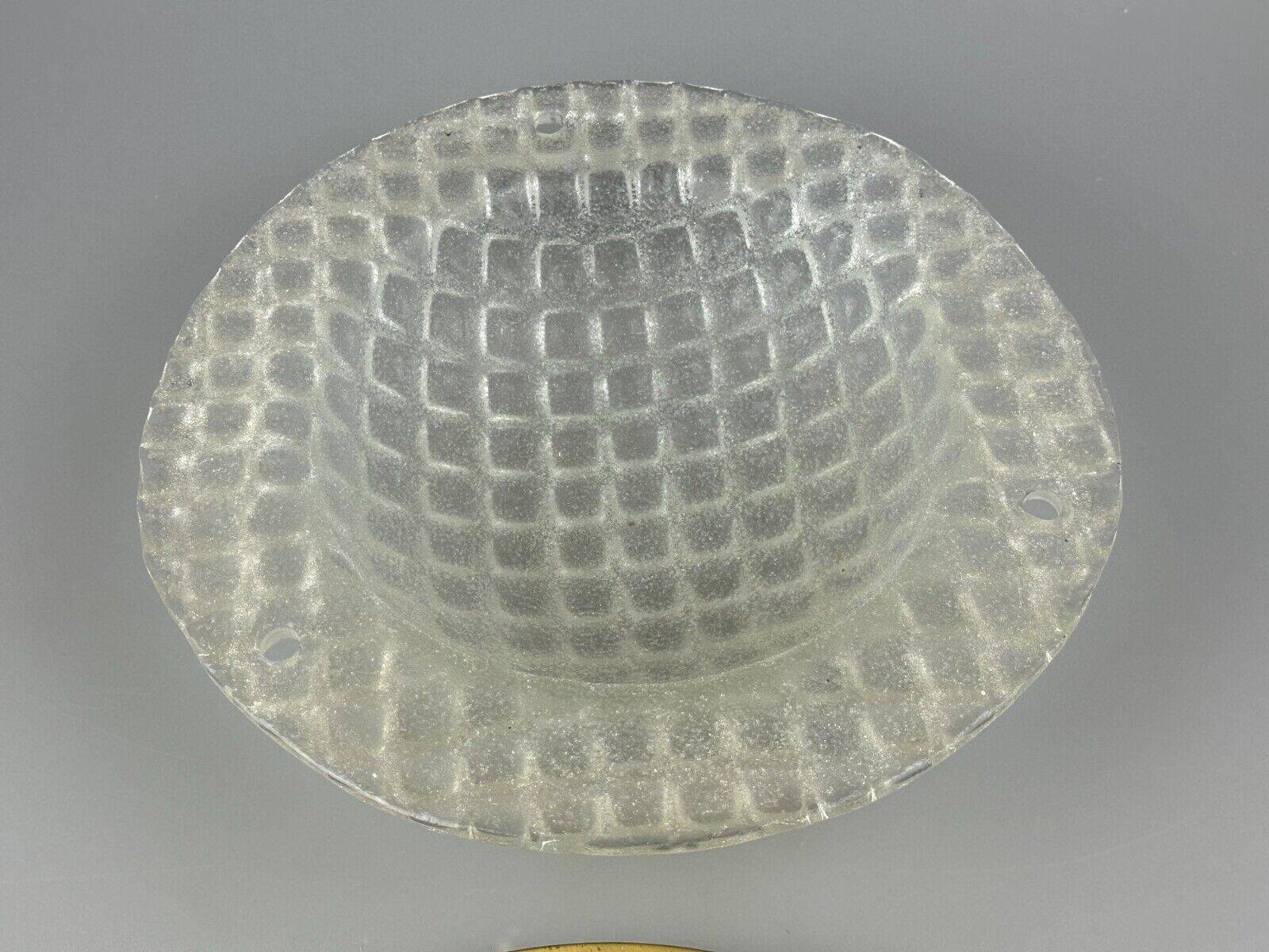 60s 70s Plafoniere ceiling lamp by Fischer Leuchten Germany Space Age