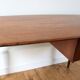 Small vintage 1960s Scandinavian teak desk